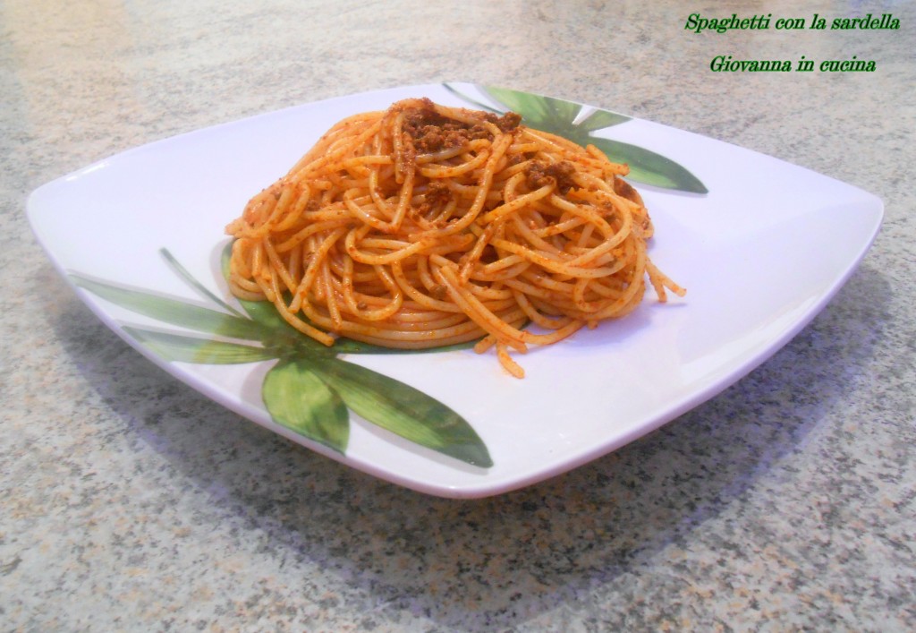 Spaghetti con la sardella