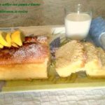 Plumcake soffice con panna e limone