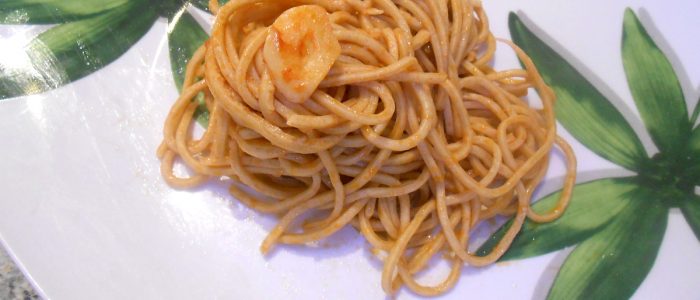 spaghetti speziati al pomodoro