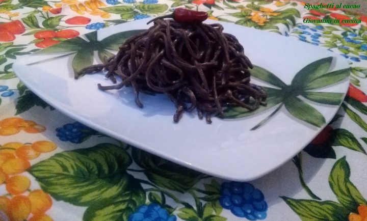 spaghetti al cacao